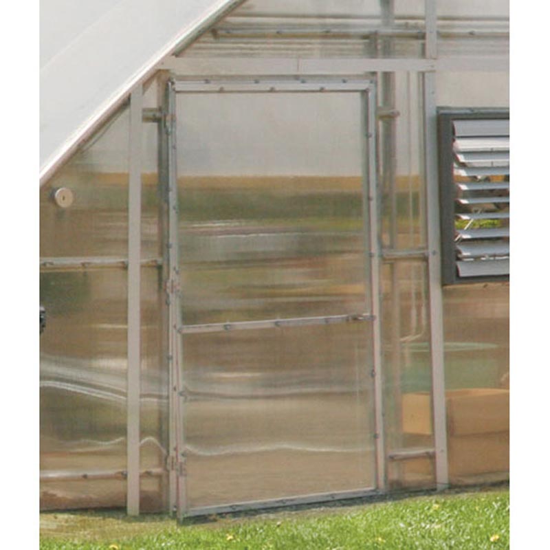 48"W x 92"H Greenhouse Door w/8 mm Polycarb Hinges & Latch FarmTek