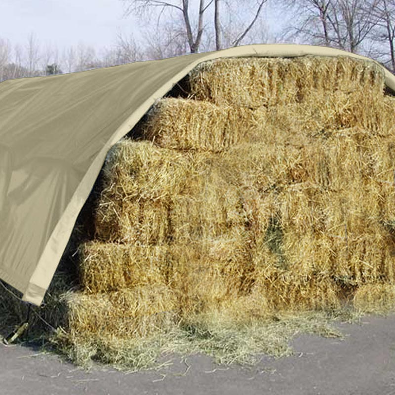 12.5 oz. Custom Tarp w/Pockets Tan FarmTek