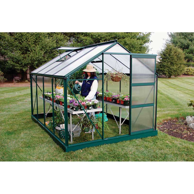 GrowSpan Estate Hobby Small Greenhouse 7'2"W x 6'3"H x 9'9"L FarmTek