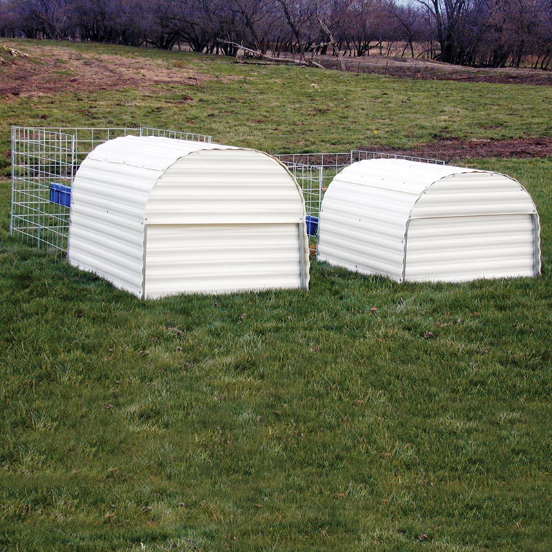 Small Animal Hut 4'6"W x 4'H x 6'1"L FarmTek