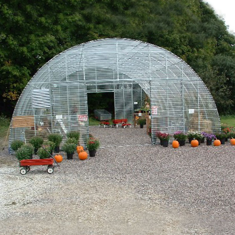 GrowSpan Round Premium Corrugated Greenhouse 20