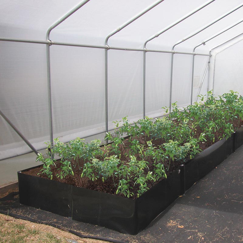 12"H Commercial Fabric Raised Bed 4' x 10' FarmTek