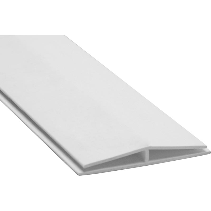 HChannel Wide 8'L White FarmTek