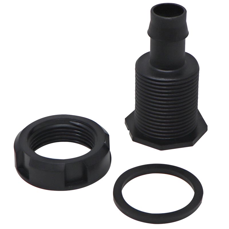 3/4" Barbed Bulkhead Fitting FarmTek