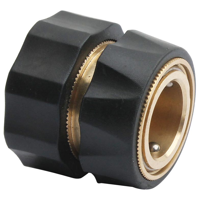 Brass Female Quick Connect Fitting w/ShutOff FarmTek