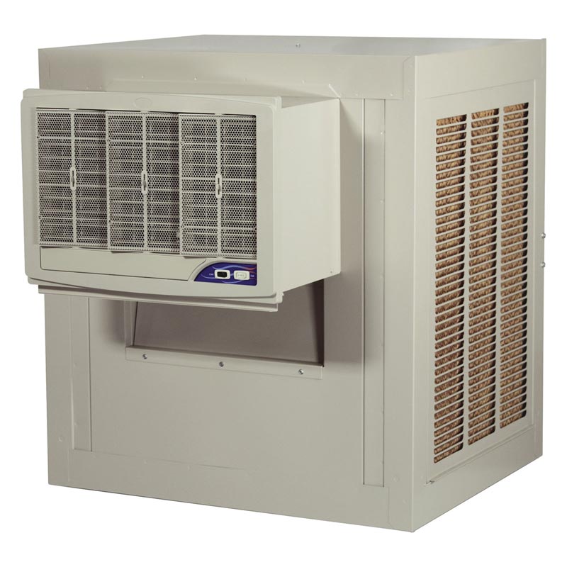 Evaporative ThroughWall Cooler 5,000 CFM FarmTek