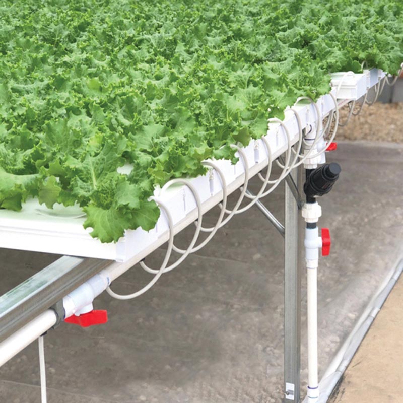 HydroCycle 4" Commercial NFT Lettuce System 30'W x 48'L FarmTek