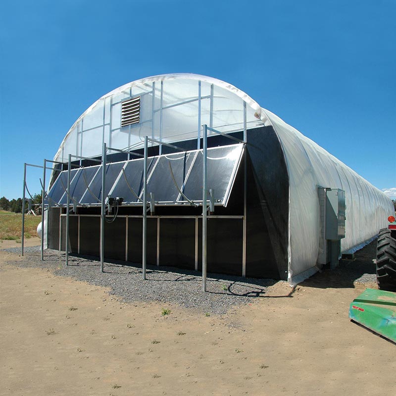 GrowSpan S500 Greenhouse w/Blackout Ventilation & Evap Cooling System