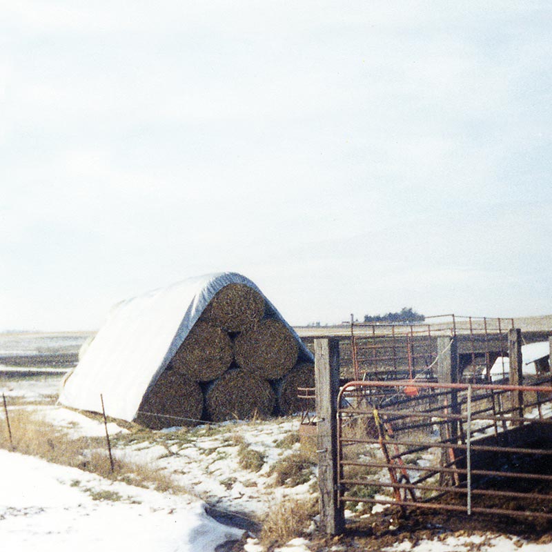 PolyMax® 6 oz. Black/Silver Hay & Storage Tarp 28' x 48' FarmTek