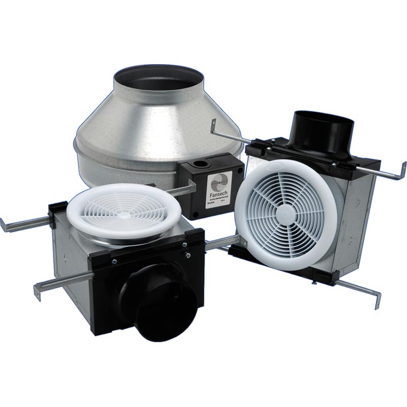 Fantech Exhaust Fan Kit 6" Deluxe Kit FarmTek