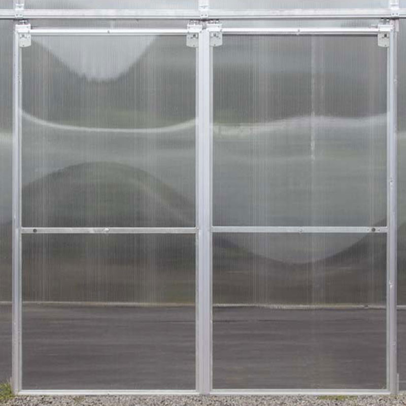 Sliding Double Greenhouse Door FarmTek